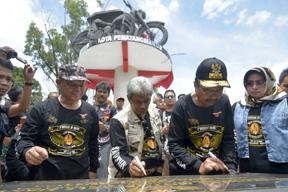 Tugu Becak Siantar Diresmikan, Ikon Antik Bagi Pengembangan Pariwisata