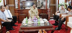 Kapolda Sumut Berkunjung ke Kantor Gubernur