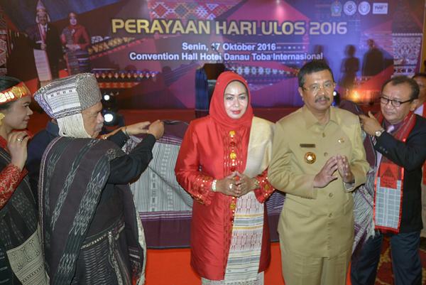 Hari Ulos 2016, Gubernur Sumut Harapkan Ulos Mendunia