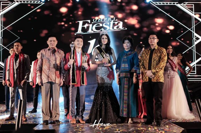 Wilbert Sanjaya Dan Anjeli Sultana Terpilih Jadi Mr & Ms UNPRI 2017 