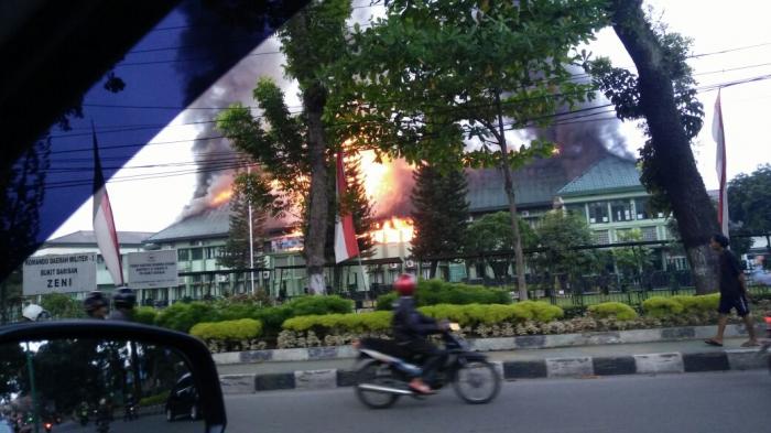 Kantor PM Jalan R Soeprapto Kebakaran?