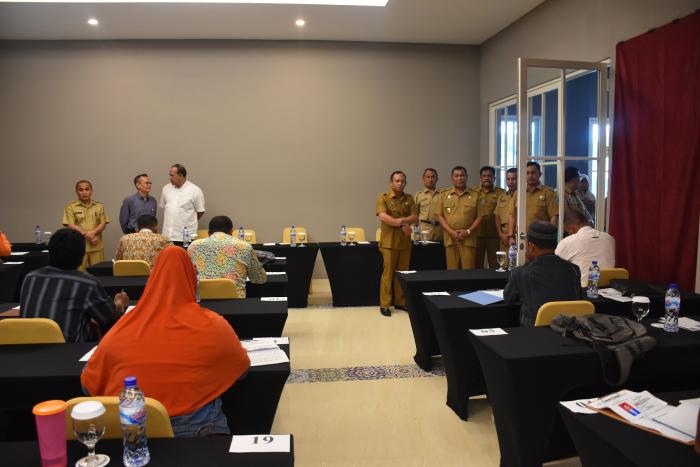 Bupati Deli Serdang Tinjau Seleksi Bakal Calon Kepala Desa