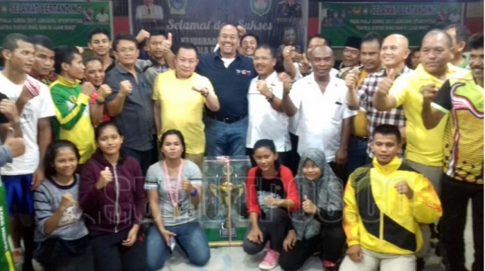 Rezeki Manalu Pulang Sebagai Petinju Harapan di Kejurda Tinju Piala Gubsu 2017