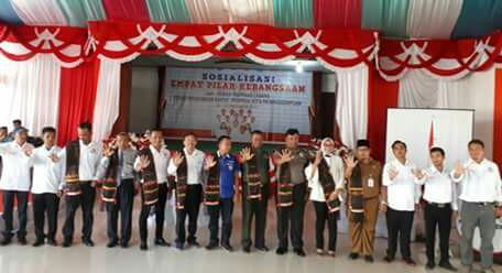 Pospera Kota Padangsidimpuan Gelar Sosialisasi 4 Pilar Kebangsaan