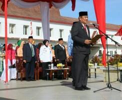 Wakil Bupati Tapsel Pimpin Upacara Hari Kesaktian Pancasila