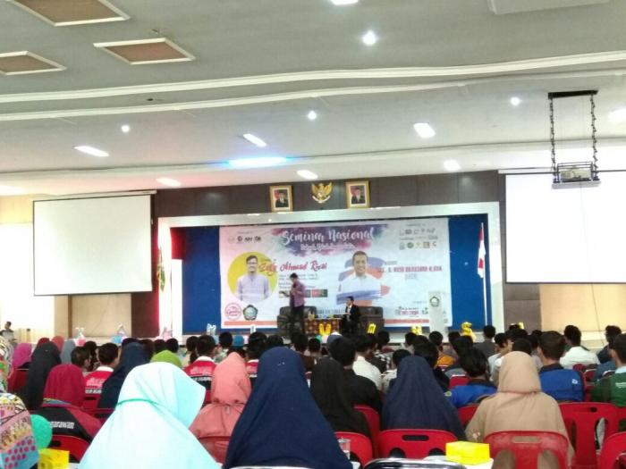 Aktor Zaky Ahmad Rivai Hadiri Seminar Bertajuk Cinta di UIN Sumut