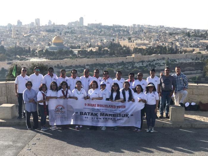 Batak Marbisuk Deklarasi di Jerusalem