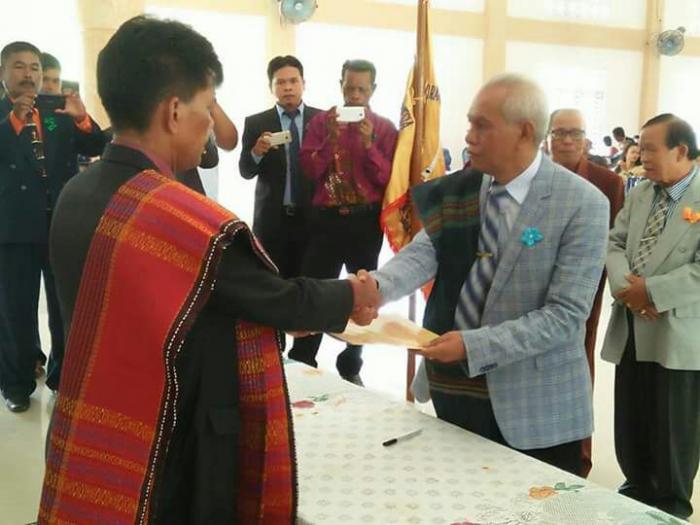 Ketum Ir JB Siringoringo Kukuhkan Kepengurusan PSSAB Langkat