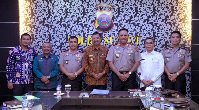 Supaya Optimal, Dana Desa di Sumut Diawasi Vicon Bersama Dua Menteri dan Kapolri, Gubernur dan Kapolda
