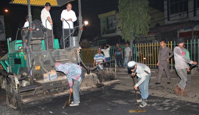 Jalan Rusak Jadi Perhatian Wali Kota Medan Tahun Ini