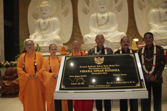 Wali Kota Harap Kehadiran Vihara Sinar Buddha Diikuti Peningkatan Kualitas Ibadah