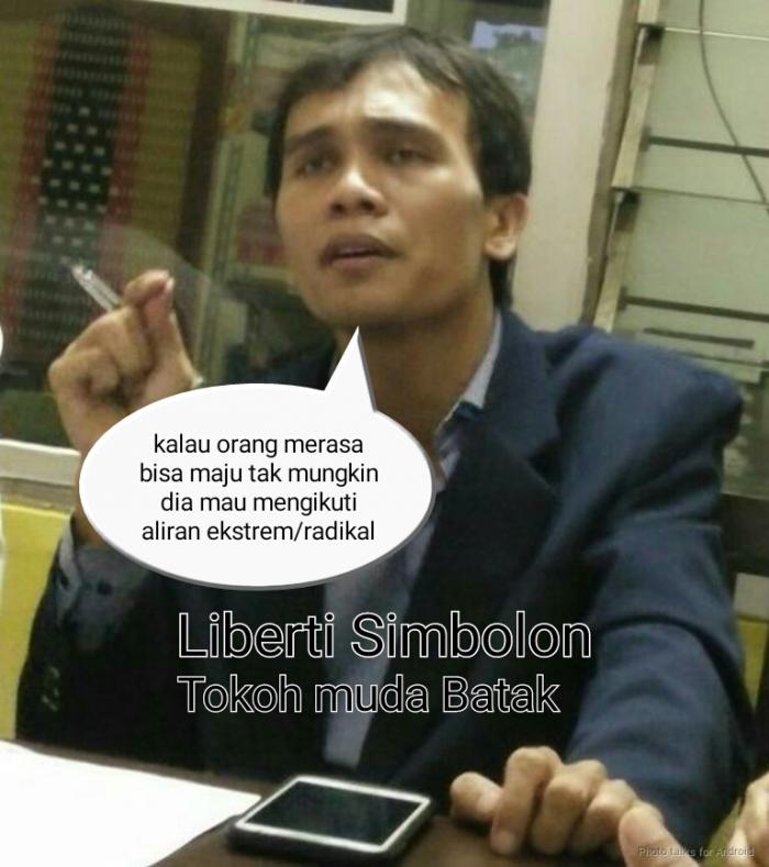 Dr (C) Liber Simbolon M.Kom: 100 Persen Indonesia, 100 Persen Batak