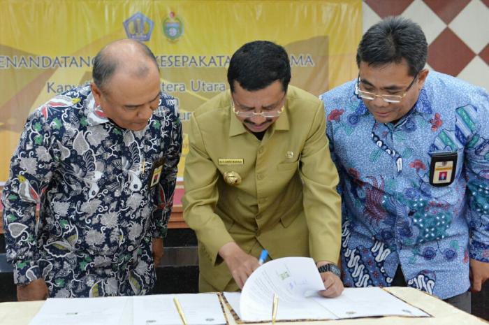 Sumut Teken MoU Pajak Masuk Kurikulum Pendidikan