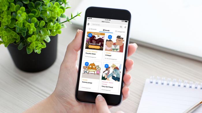 BBM Bersama CIAYO Comics Luncurkan Layanan Comics di Indonesia