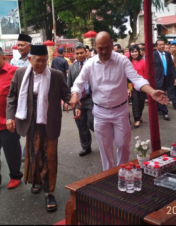 KH Ma'ruf Amin Ucapkan Selamat Ulang Tahun untuk Kabupaten Tapanuli Utara