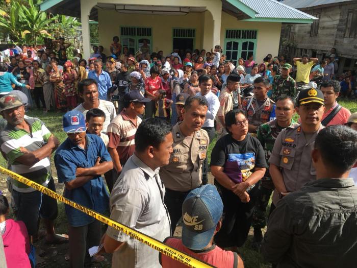 James Samosir Bunuh Keluarga Sendiri di Desa Tambun Sungkean, Kecamatan Onanrunggu