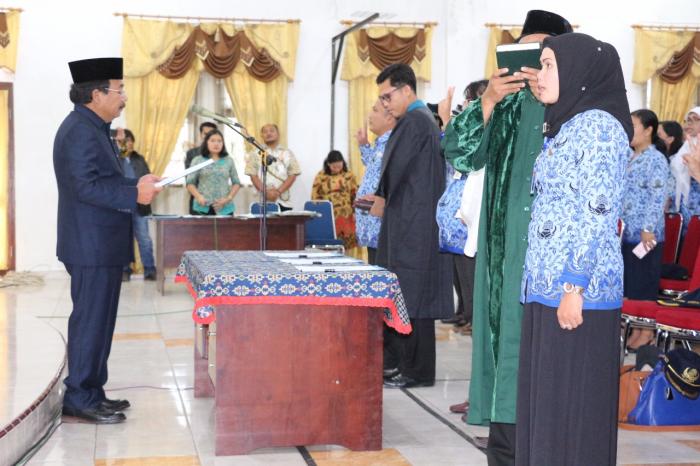233 ASN di Lingkungan Pemkab Humbahas Diambil Sumpah