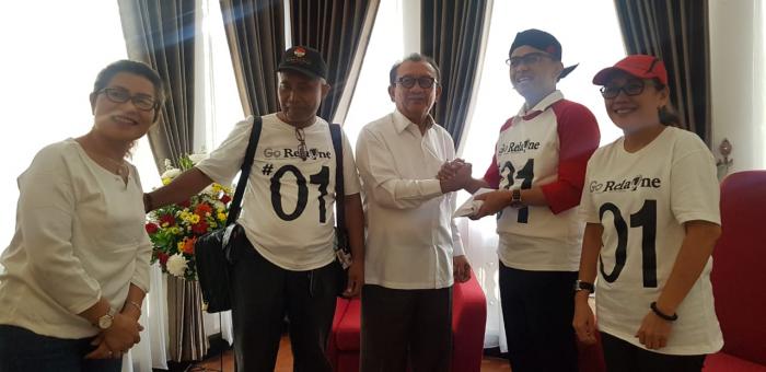 DPP N4J Serahkan Bantuan Tahap II untuk Korban Bencana Lombok dan Palu
