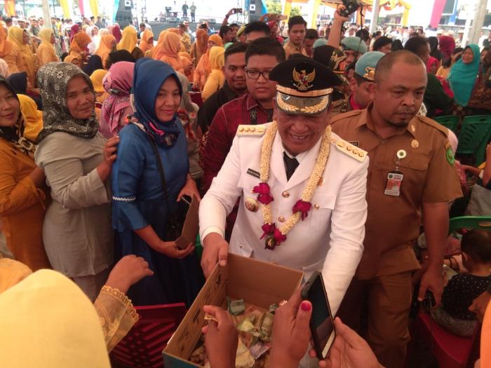 Wako dan Wawako Sidimpuan Galang Donasi Untuk Palu-Donggala