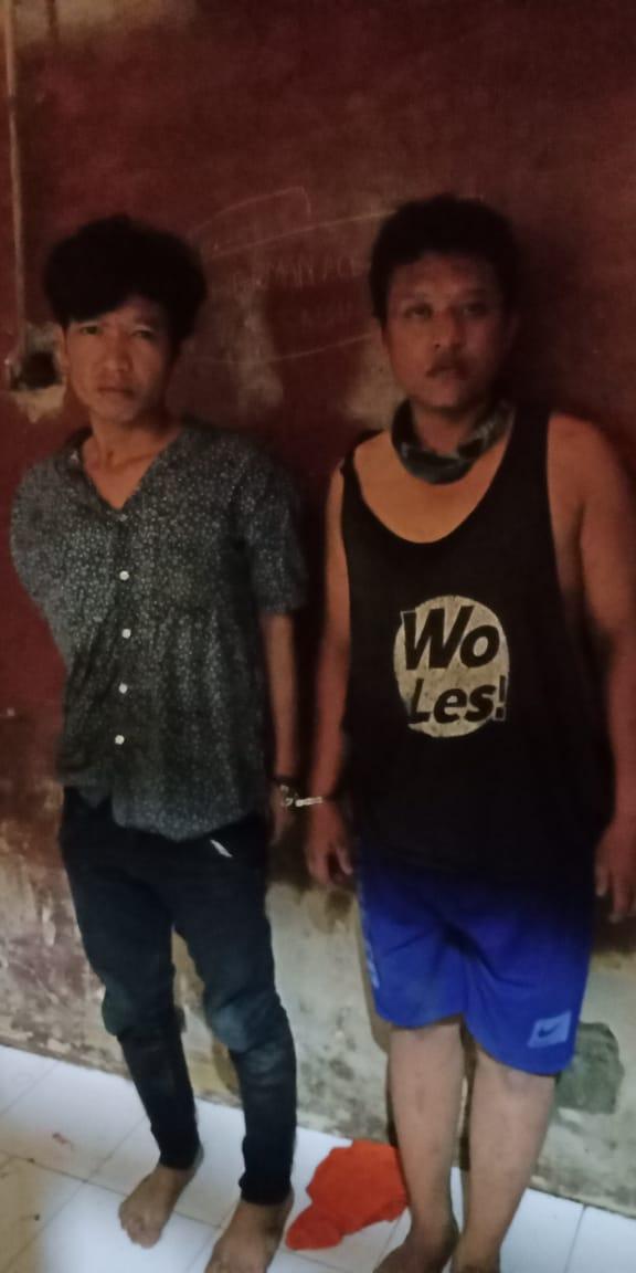 Tim Pegasus Polsek Patumbak Tangkap Dua Pelaku Pencurian Sepeda Motor