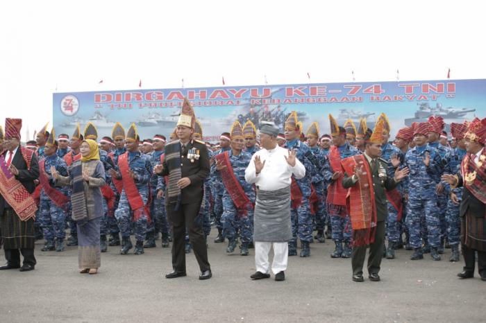HUT TNI Ke 74 Tahun 2019, Wali Kota: Jadilah Prajurit Tangguh Dan Profesional Serta Jaga Kekondusifan