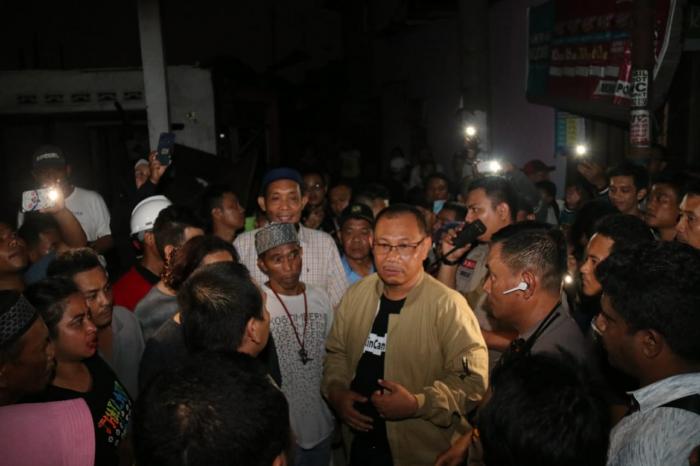 Lokasi Kebakaran di Jalan Sentosa Lama