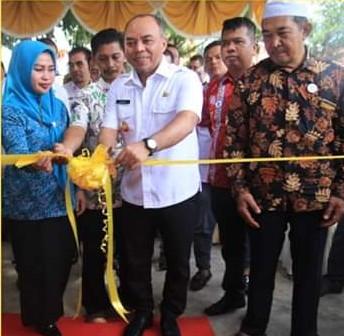 Bupati Andi Suhaimi Dalimunthe Resmikan Pusat Oleh-Oleh Labuhanbatu