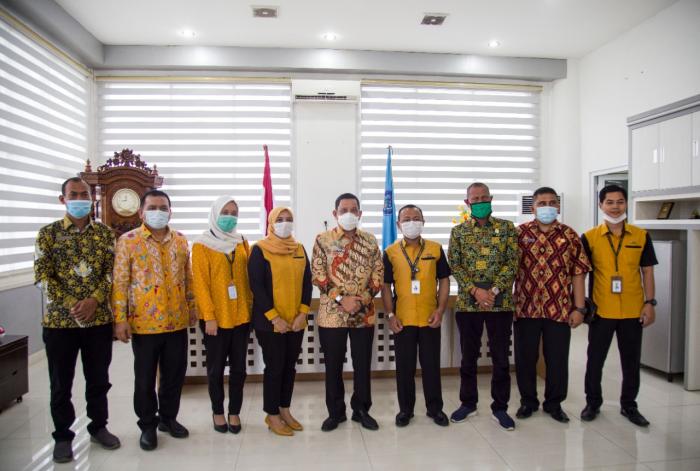 Pjs.Bupati Labuhanbatu Terima Audensi Dari Pegadaian Area Rantauprapat
