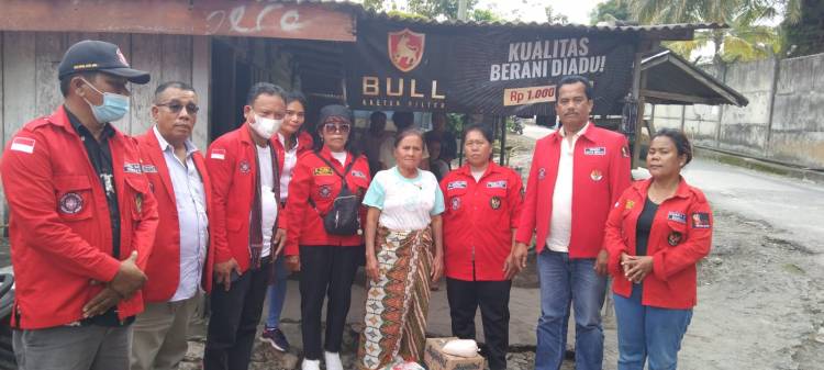 Peringati HUT ke 2 PBB Kabupaten Toba gelar Pawai dan Pembagian Sembako