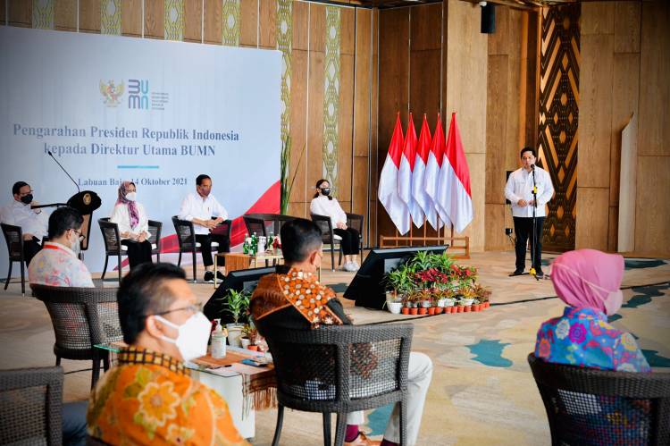 Bertemu Para Direktur Utama BUMN, Presiden Jokowi Tekankan Pentingnya Profesionalisme