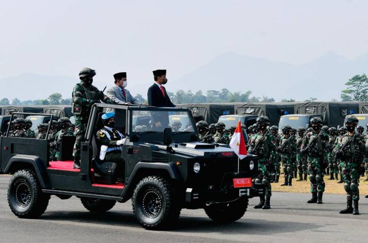 Presiden Pimpin Upacara Penetapan Komponen Cadangan Tahun 2021