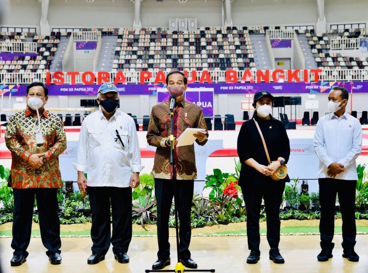 Presiden: Rawat dan Manfaatkan Venue PON dengan Baik