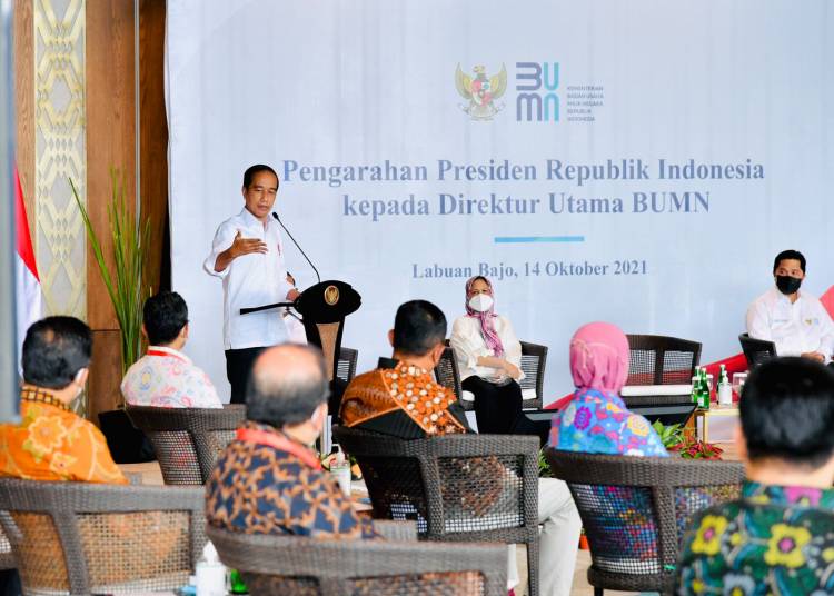 Wujudkan BUMN Go Global, Presiden Minta Adaptasi Teknologi Secepatnya