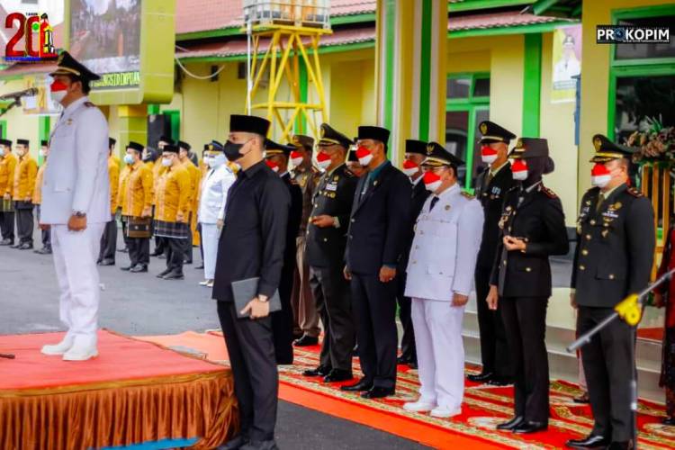 Peringatan HUT Pemko Sidempuan Diwarnai Pelepasan Merpati  Penyerahan Santunan