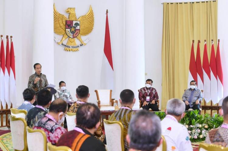 Buka Apkasi Otonomi Expo 2021, Presiden Ajak Daerah Manfaatkan Peluang Ekspor
