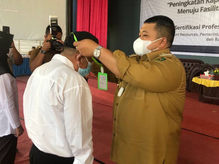 PT Agincourt Resources Fasilitasi Sertifikasi Profesi PPL Pemkab Tapsel