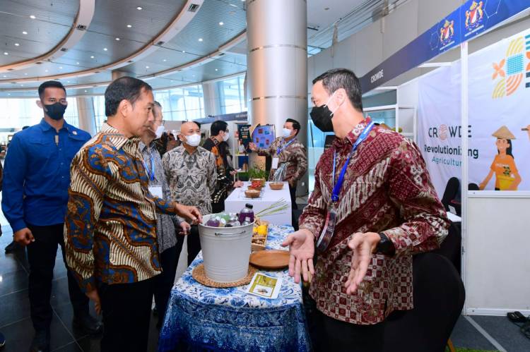 Presiden Jokowi Luncurkan Gerakan Kemitraan Inklusif untuk UMKM Naik Kelas