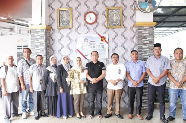 Bupati Labuhanbatu Sambut Kedatangan BPS Labuhanbatu