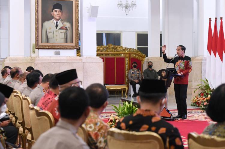 Lima Arahan Presiden Jokowi kepada Jajaran Polri