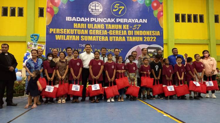 HUT ke-57 PGIW Sumut, Panitia Berbagi Kasih untuk Anak Panti