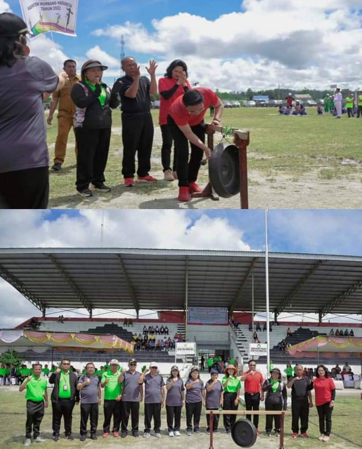 Wakil Bupati Humbahas Buka Secara Resmi Porkab