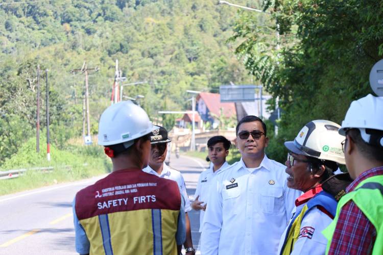 Tekan Lakalantas di Blackspot Jangga Dolok, Pemkab Toba Bersama Instansi Terkait Bahas Solusinya
