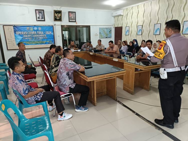 Cegah Laka Lantas, Sat Lantas Polres Labuhanbatu lakukan Penyuluhan