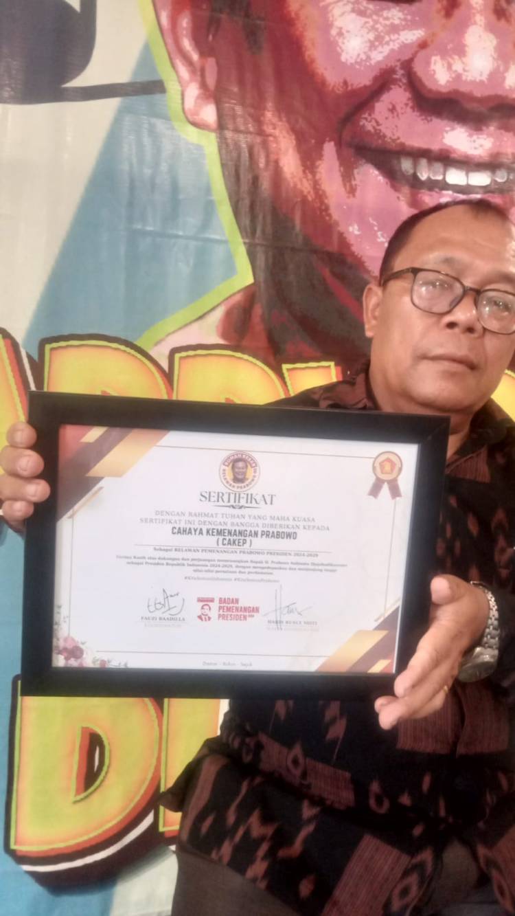 Ketua DPP CAKEP (Cahaya Kemenangan Prabowo) Mengusulkan Ketua DPD Sumut Jauli Manalu SH Jadi Komisaris di BUMN