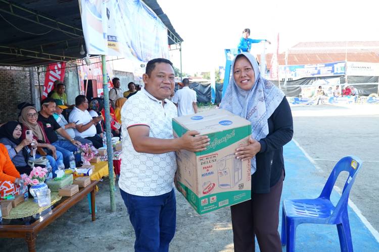 Wakil Bupati Labuhanbatu Tutup Turnamen Voli Antar Kecamatan dengan Meriah
