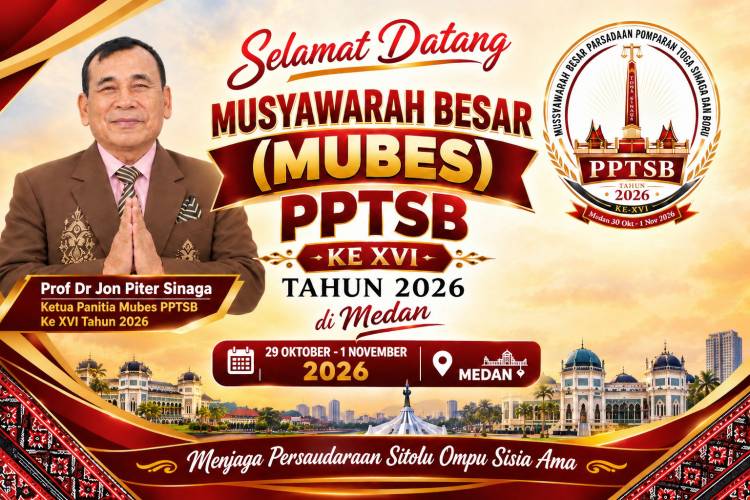 Mubes XVI PPTSB Sedunia Digelar di Aryaduta Medan, Perkuat Persatuan dan Lestarikan Warisan Leluhur Toga Sinaga
