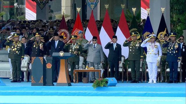 HUT TNI ke-81: Prabowo Resmikan 204 Satuan Baru dan 6 Kodam