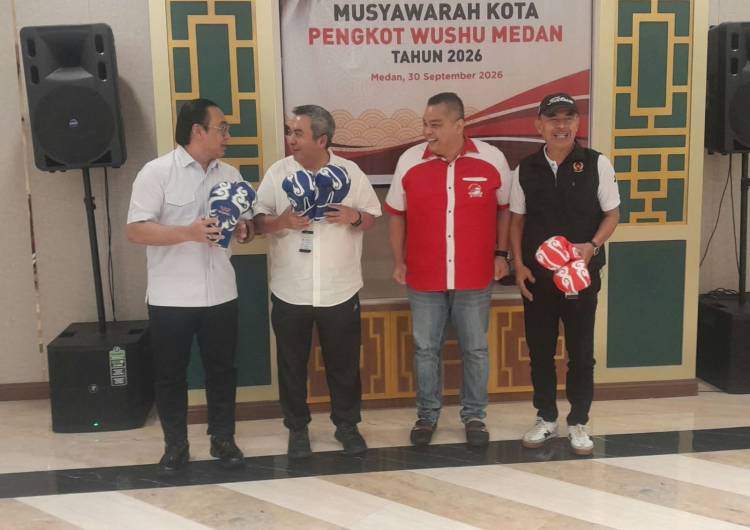 KONI Medan Harapkan Muskot Wushu Jadi Momentum Strategi Pembinaan