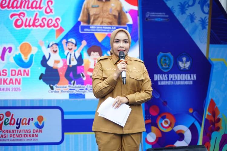Bupati Maya Buka Gebyar Kreativitas dan Inovasi Pendidikan, Wujudkan Labuhanbatu Cerdas Bersinar