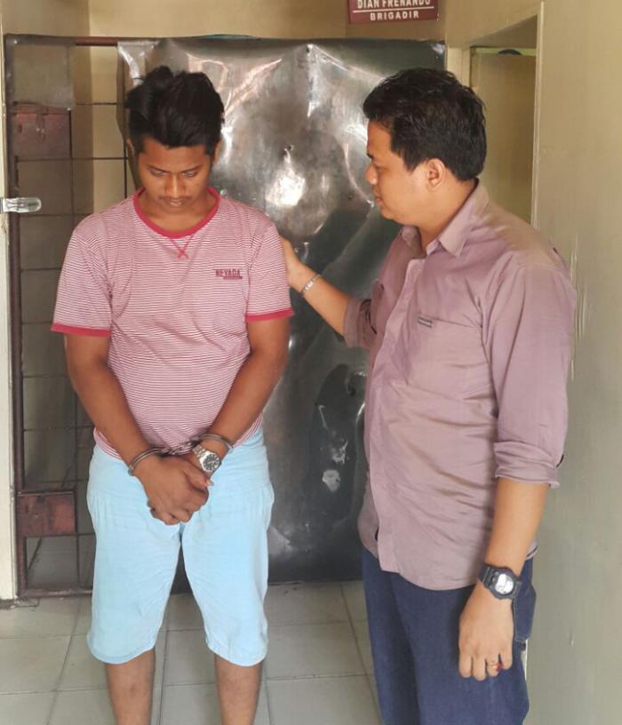 Polsekta Sunggal Tangkap Pelaku Penganiayaan